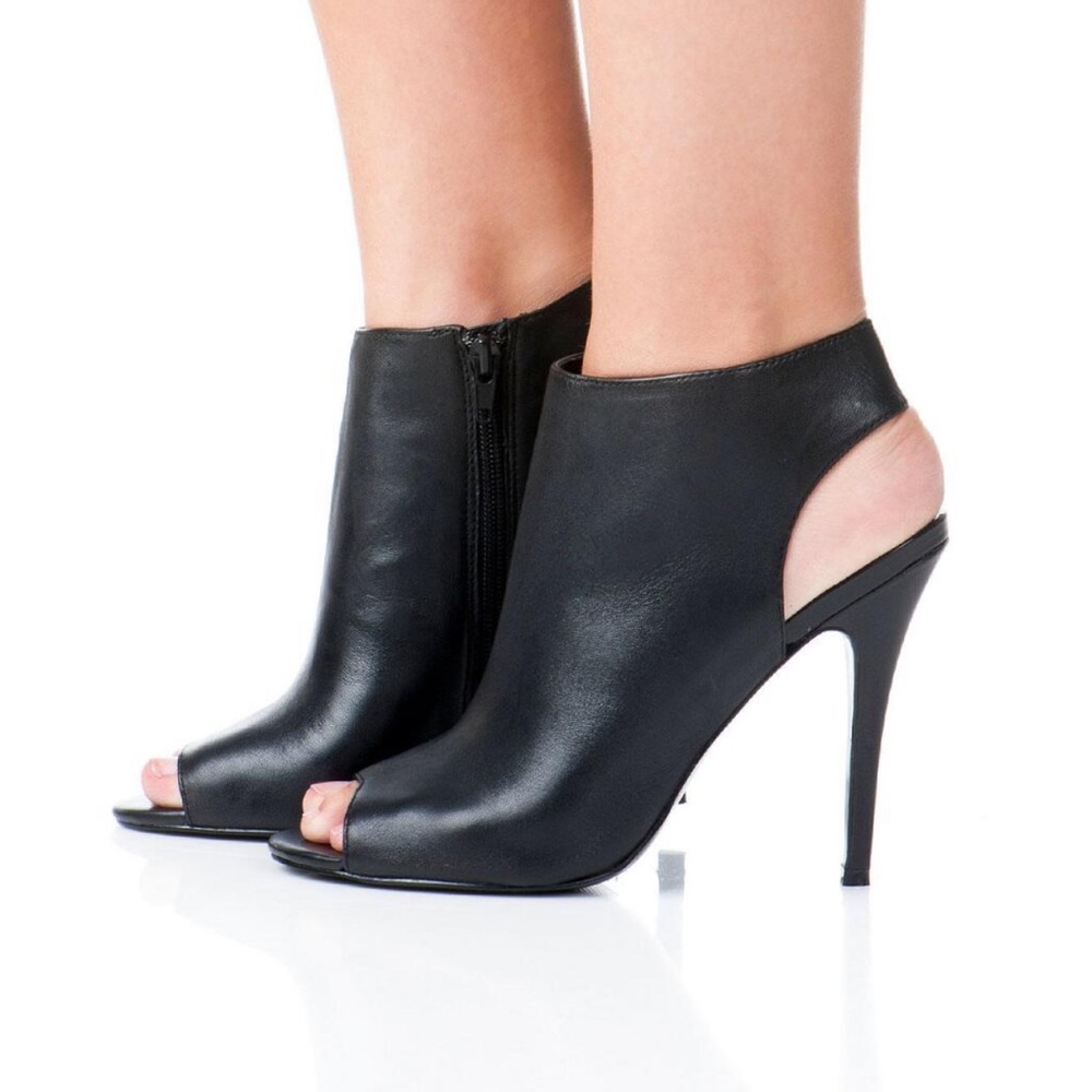 Steven Madden open toe bootie